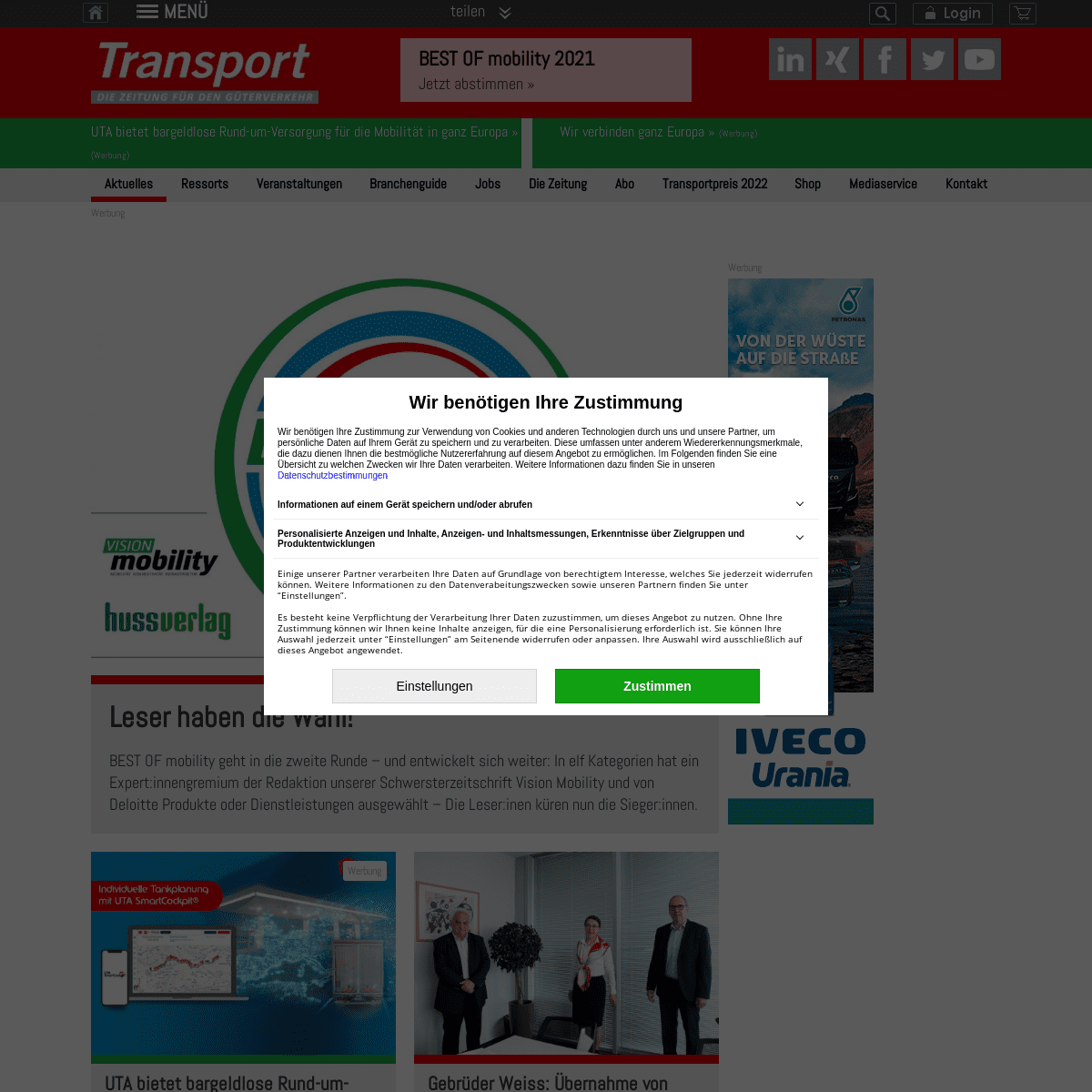 A complete backup of https://transport-online.de