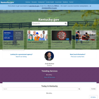 A complete backup of https://kentucky.gov