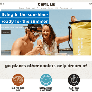 A complete backup of https://icemulecoolers.com