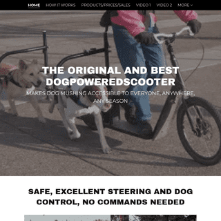 A complete backup of https://dogpoweredscooter.com