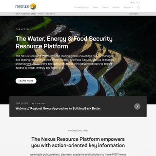 A complete backup of https://water-energy-food.org