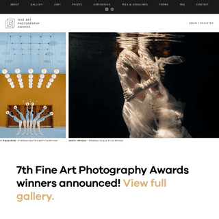 FAPA - Fine Art Photography Awards - First Fine Art Photography Contest - Home