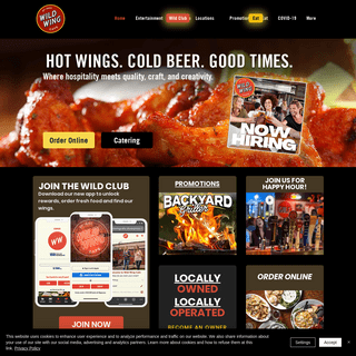 A complete backup of https://wildwingcafe.com