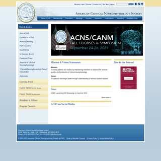 American Clinical Neurophysiology Society