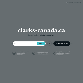 A complete backup of https://clarks-canada.ca