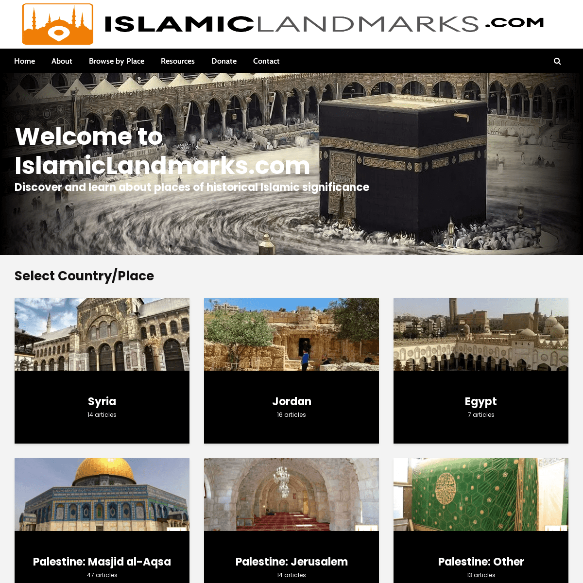 A complete backup of https://islamiclandmarks.com