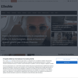 A complete backup of https://occhionotizie.it