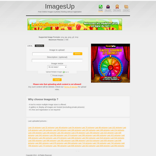 ImagesUp - Free Online Images & photos Hosting without registration