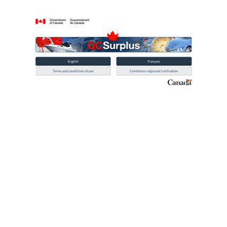 A complete backup of https://gcsurplus.ca