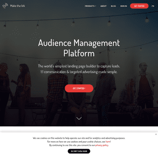 Make The Link â€¢Â Audience Management Platform