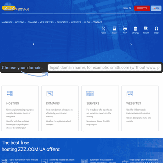 The best free hosting â€“ ZZZ.COM.UA