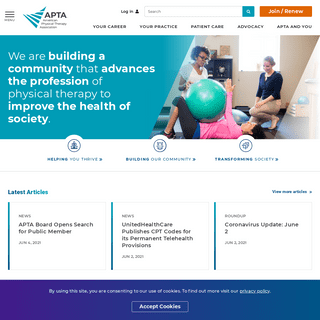 American Physical Therapy Association - APTA
