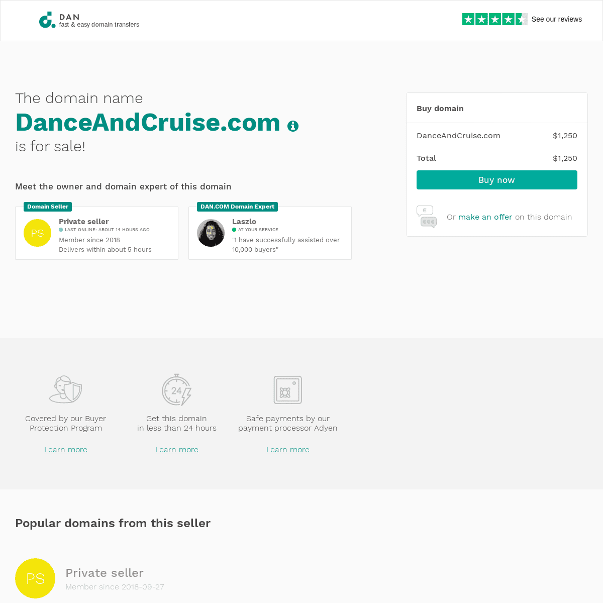A complete backup of https://danceandcruise.com