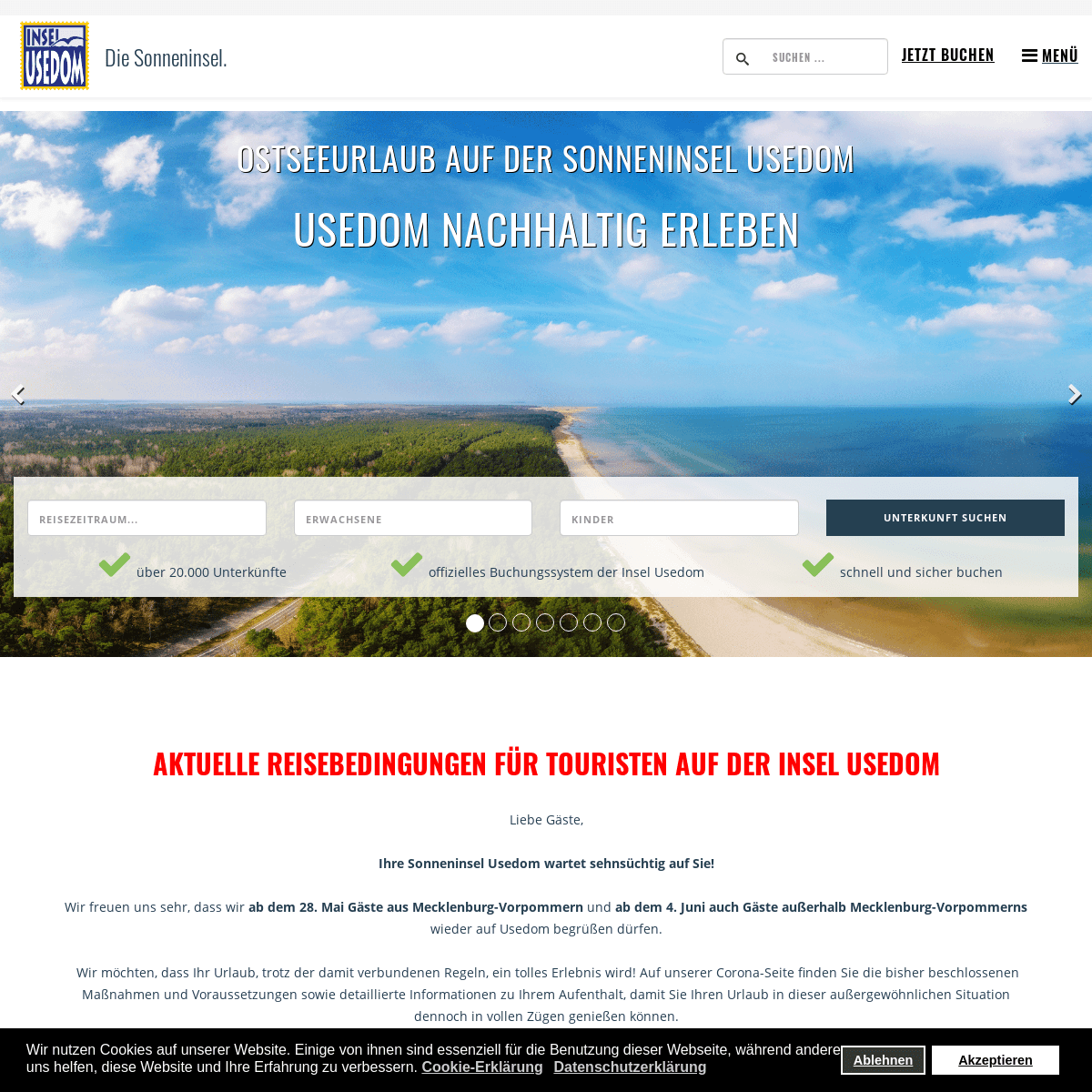A complete backup of https://usedom.de