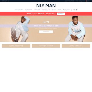Menswear and designer brands online - NLYMAN.COM