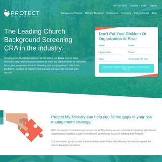 A complete backup of https://protectmyministry.com