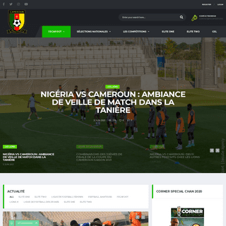 Fecafoot - FÃ©dÃ©ration Camerounaise de Football