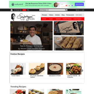 A complete backup of https://sanjeevkapoor.com