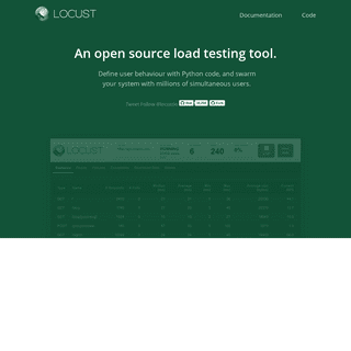A complete backup of https://locust.io