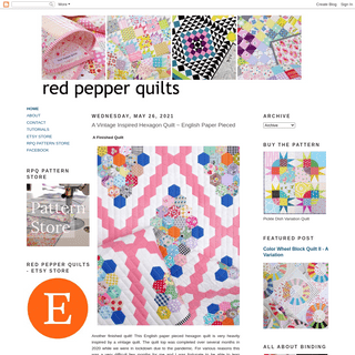 A complete backup of https://redpepperquilts.com