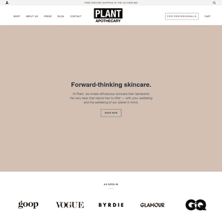 A complete backup of https://plantapothecary.com