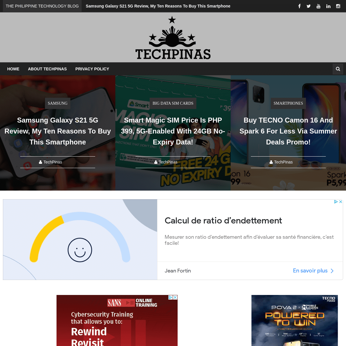 A complete backup of https://techpinas.com