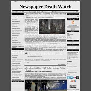 A complete backup of https://newspaperdeathwatch.com