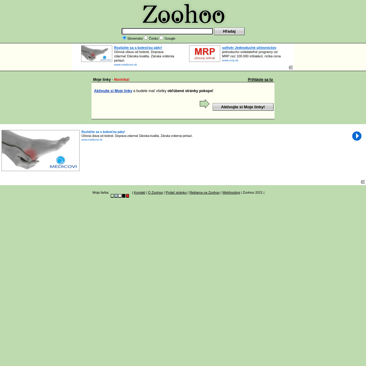 A complete backup of https://zoohoo.sk