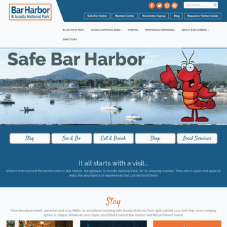 Visit Bar Harbor Maine and Acadia National Park - Bar Harbor Chamber of Commerce, ME