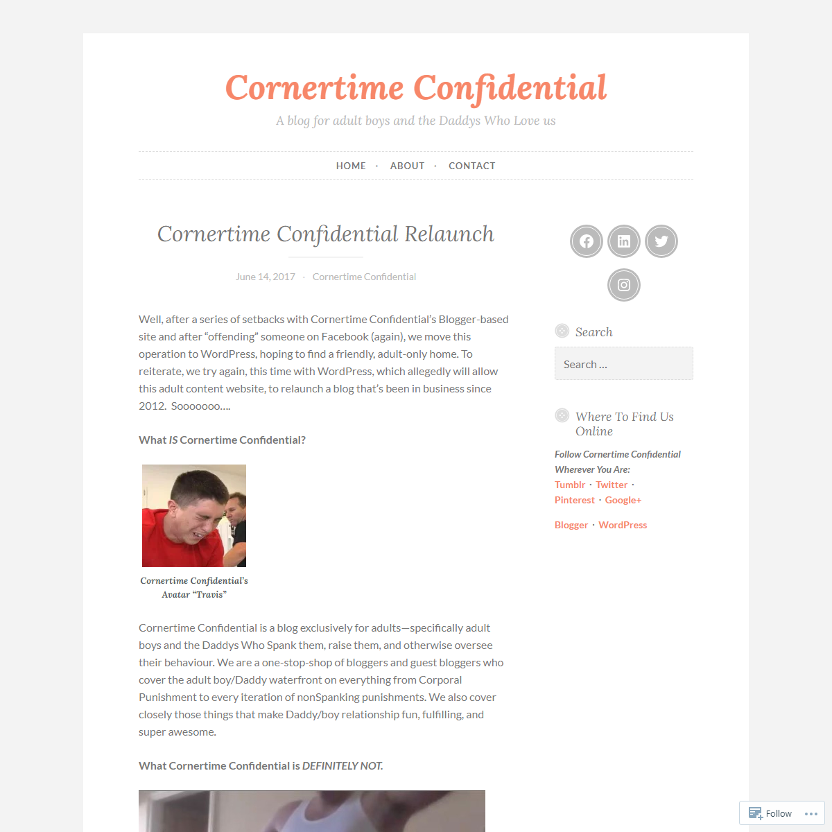 A complete backup of https://cornertimeconfidential.wordpress.com/2017/06/14/cornertime-confidential-relaunch/