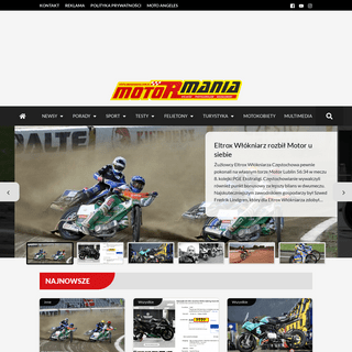 MotoRmania - Motocykle, skutery, newsy, testy, wydarzenia, - MotoRmania.com.pl to lifestylowy magazyn o tematyce motocyklowej. Z