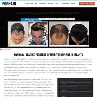 A complete backup of https://forhair.com