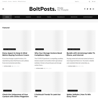 A complete backup of https://boltposts.com