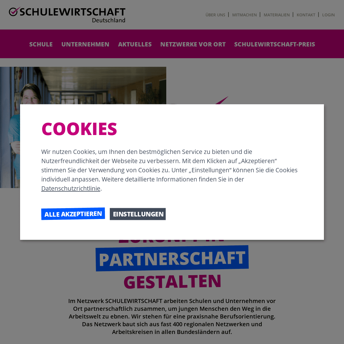 A complete backup of https://schulewirtschaft.de