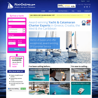 Croatia, Greece, Med & Caribbean Yacht Charter and Catamaran Charter