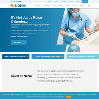 A complete backup of https://nonin.com