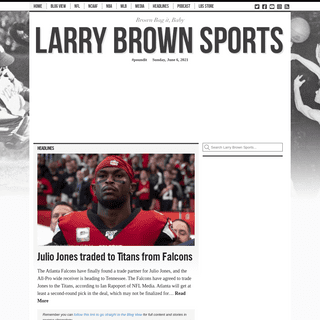 A complete backup of https://larrybrownsports.com