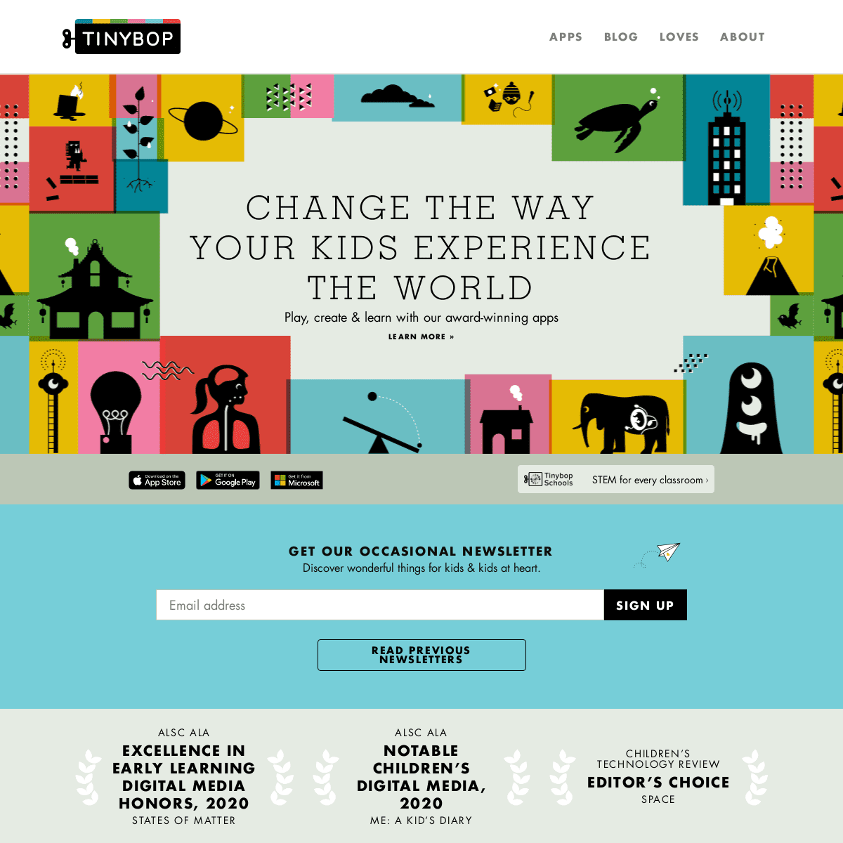 Change the way your kids experience the world - Tinybop