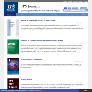 JPS Journals