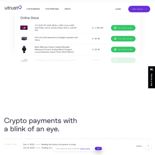 A complete backup of https://utrust.io
