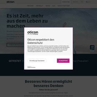 A complete backup of https://oticon.de