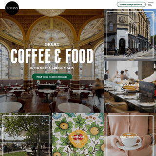 Benugo - cafes and restaurants in the most beautiful places