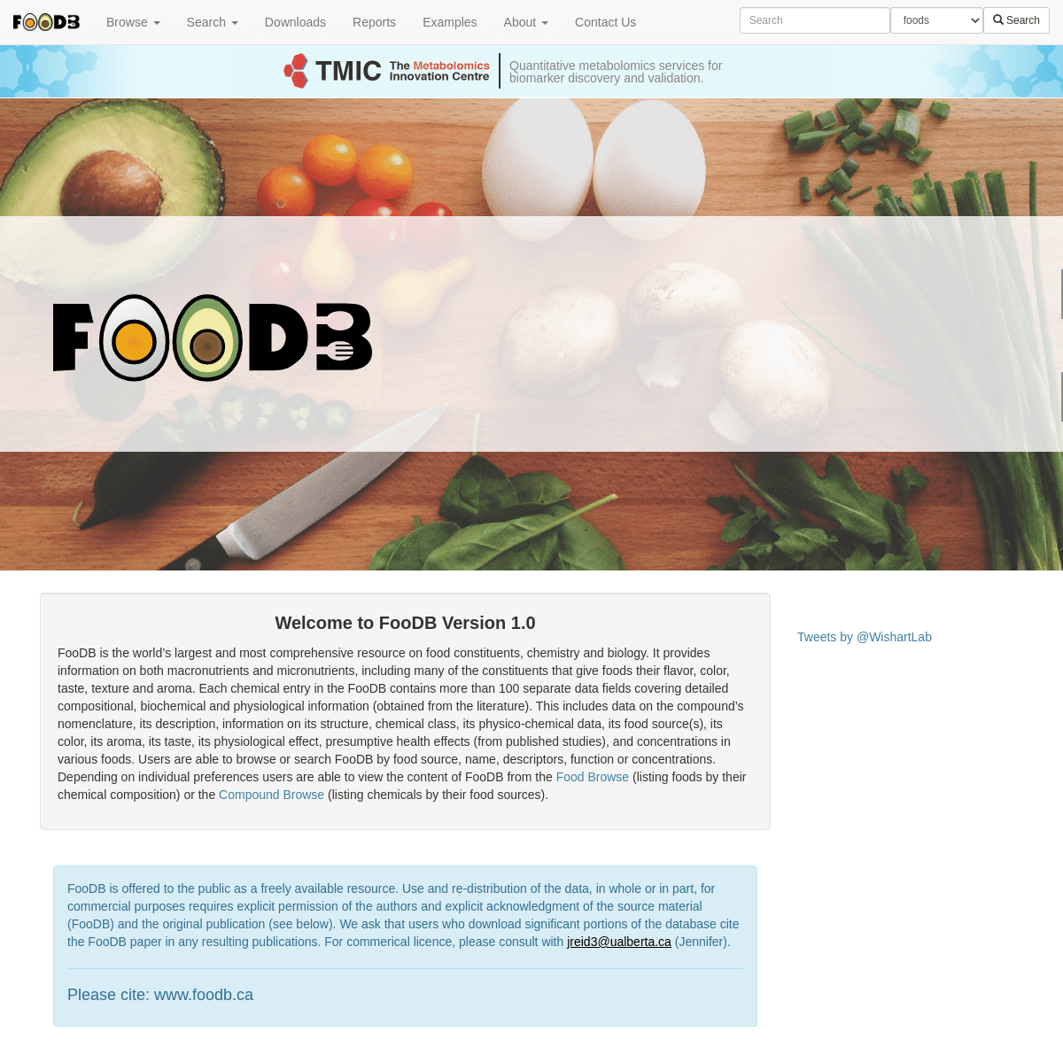 A complete backup of https://foodb.ca