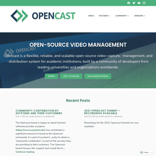 A complete backup of https://opencast.org
