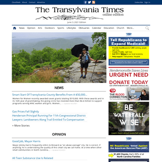 The Transylvania Times Homepage