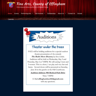 Fine Arts, County of Effingham â€“ Performing and Advancing the Arts in Effingham County