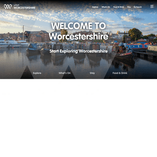 A complete backup of https://visitworcestershire.org