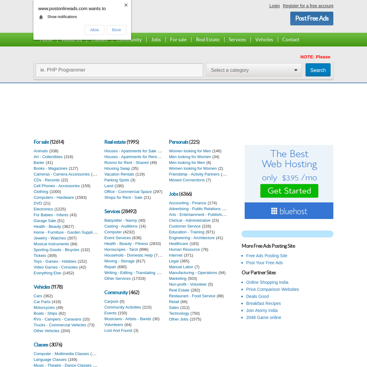 A complete backup of https://postonlineads.com