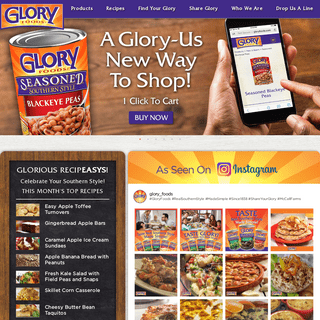 A complete backup of https://gloryfoods.com