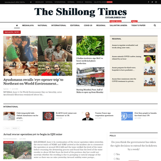 A complete backup of https://theshillongtimes.com